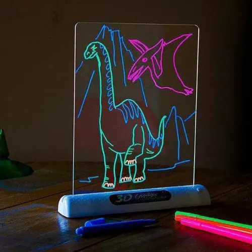 Магическая 3D доска для рисования / magic drawing board 3d - фото 7