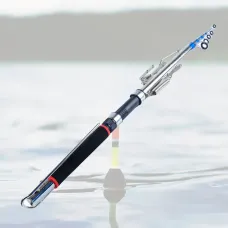 Самоподсекающая удочка Turbo Fish fishergoman 2.4 метра, Черный