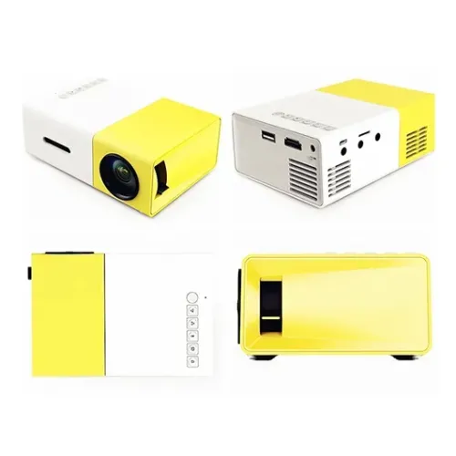 Портативний проектор YJ-300 Full HD з динаміком 600Лм - фото 4