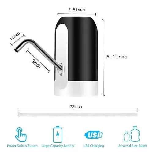 Электрический диспансер помпа для воды Water Dispenser - фото 2