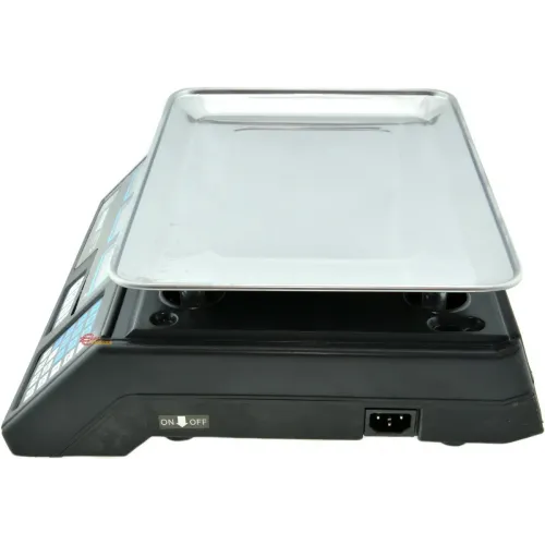 Торговые весы ACS 50KG Staropera T5045 6V аккумулятор, счетчик цены, черный - фото 3