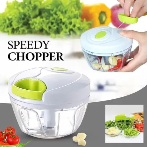 Ручной измельчитель Nicer Dicer Speedy Chopper для овощей и фруктов. Зеленый - фото 2
