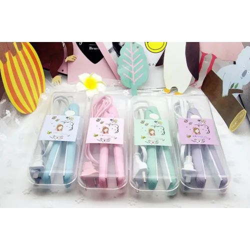 Дорожня керамічна міні праска PROMOZER Mini Straighter у пластиковому кейсі - фото 2