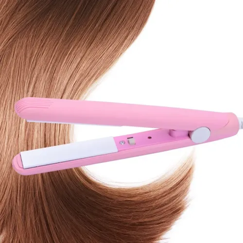 Дорожня керамічна міні праска PROMOZER Mini Straighter у пластиковому кейсі - фото 8