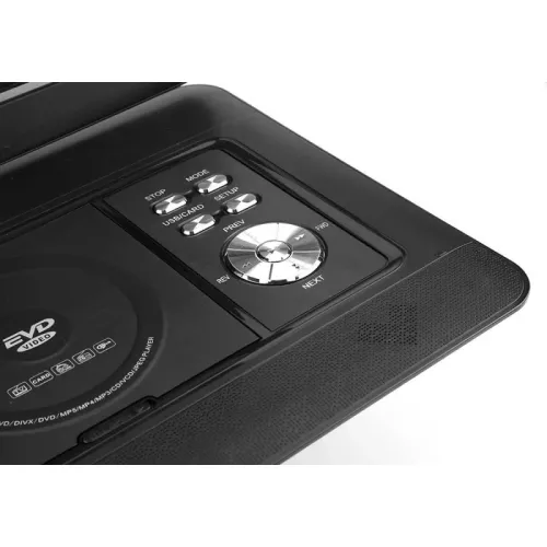 Портативный DVD проигрыватель 20 дюймов c DVB T2 OPERA NS-1580 T2, с аккумулятором, Черный - фото 6