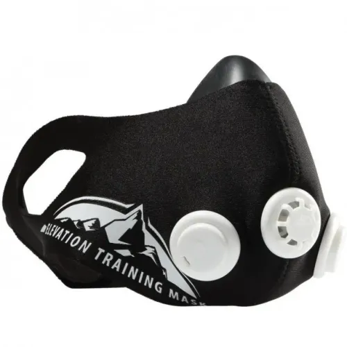 Тренировочная маска для дыхания ELEVATION TRAINING MASK 2.0 Crossfit, все размеры, черная