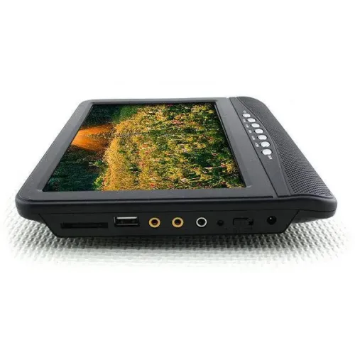 Портативный телевизор 10 дюймов DVB T2 OPERA NS-1002, с аккумулятором, 220/12V, Черный - фото 3
