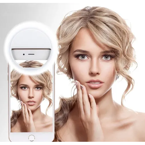 Селфи-кольцо Protech Selfie Ring Light Белое