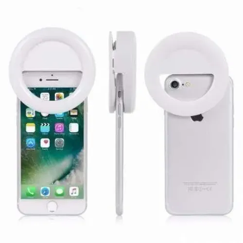 Селфи-кольцо Protech Selfie Ring Light Белое - фото 2