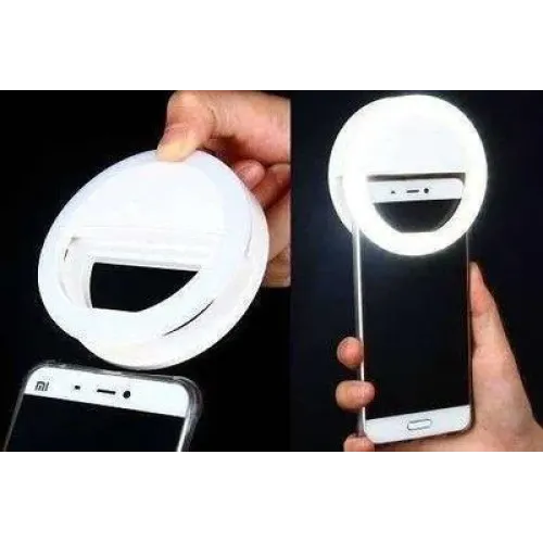 Селфи-кольцо Protech Selfie Ring Light Белое - фото 3