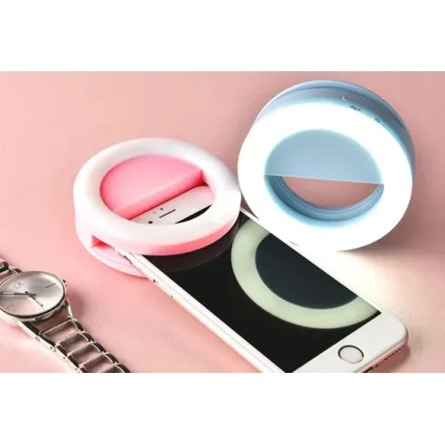 Селфи-кольцо Protech Selfie Ring Light Белое - фото 6