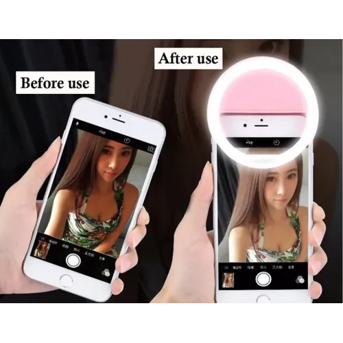 Селфи-кольцо Protech Selfie Ring Light Белое - фото 7