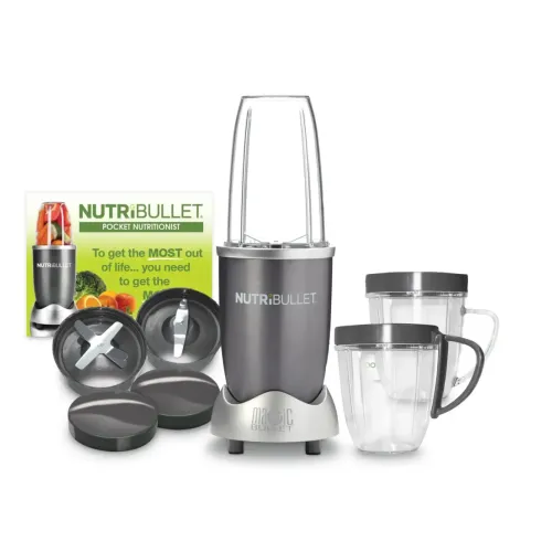 Кухонный процессор NutriBullet НутриБуллит, 600 Вт, набор из 10 предметов, разные цвета