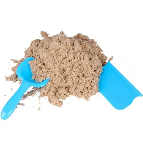 Набір 4 в 1 дитячий кінетичний пісок Squishy SAND, 3 форми - фото 3