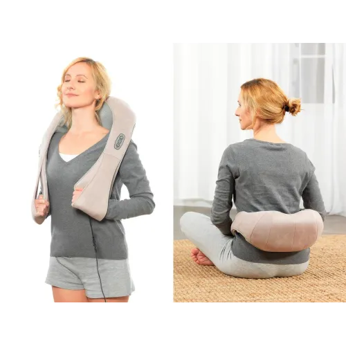 Массажер для всего тела 3D Shiatsu Wellneo Neck Kneading, 9 режимов - фото 9