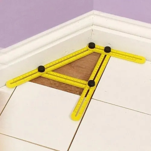 Профессиональная линейка шаблон Multifunctional Folding Ruler для сложных измерений - фото 2