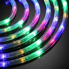 Гирлянда 10 метров уличная в силиконовом шланге Infinilite pro RGB , дюралайт, разноцветный