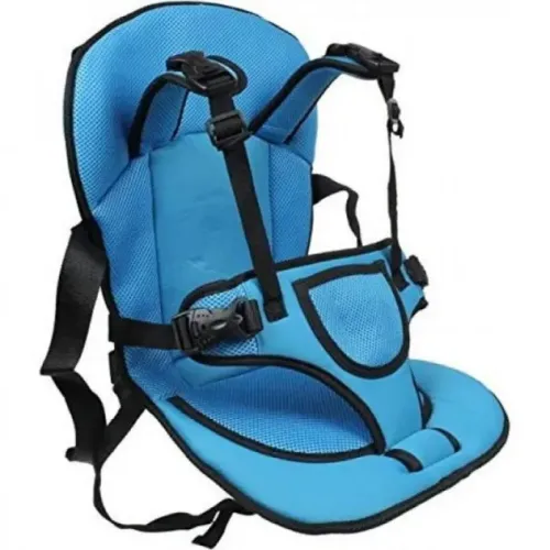 Детское бескаркасное авто кресло Multi-function car cushion авто кресло, Красный - фото 2