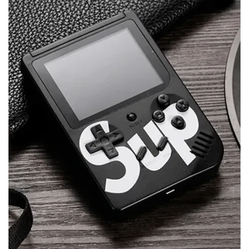 Портативная 8-ми битная Игровая консоль SUP game box PLUS, 400 ретро игр, Black edition игровая приставка - фото 2