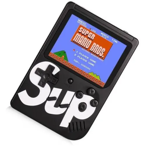 Портативная 8-ми битная Игровая консоль SUP game box PLUS, 400 ретро игр, Black edition игровая приставка - фото 4