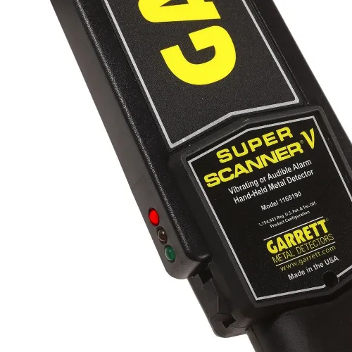 Високочутливий ручний металодетектор Garrett Super Scanner V, чорний - фото 4