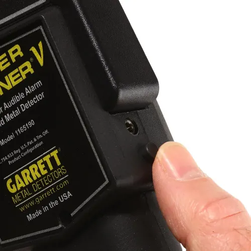 Високочутливий ручний металодетектор Garrett Super Scanner V, чорний - фото 5