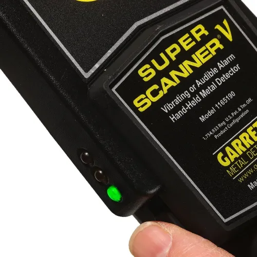 Високочутливий ручний металодетектор Garrett Super Scanner V, чорний - фото 6