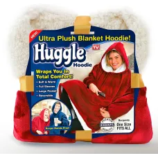 Плед худи с капюшоном HUGGLE Hoodie ULTRA Толстовка, разные цвета