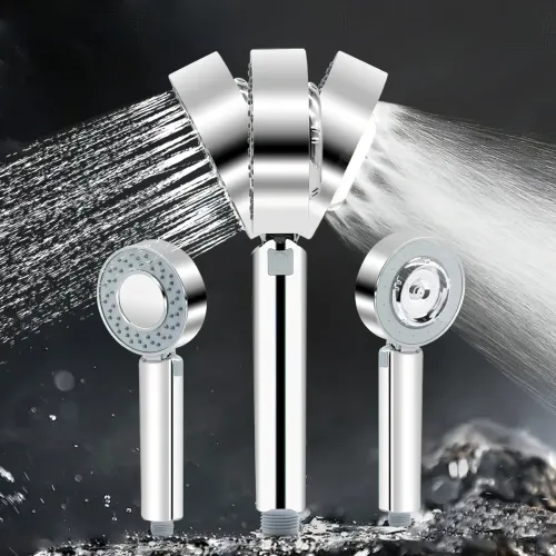 Лійка для душу MULTIFUNCTIONAL FAUCET, двостороння, з місткістю для шампуню, 3 режими - фото 3