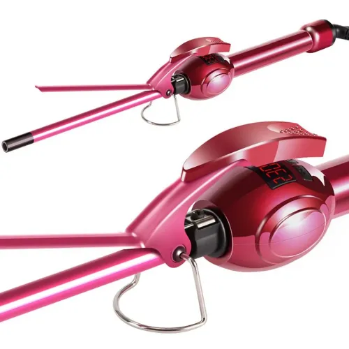 Професійна плойка для завивки Kemei Curlers ceramic pro KM 1023, плойка для афрокудрей 8,8 мм