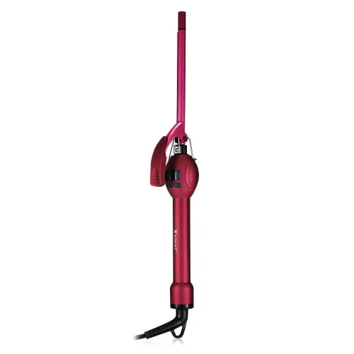 Професійна плойка для завивки Kemei Curlers ceramic pro KM 1023, плойка для афрокудрей 8,8 мм - фото 3