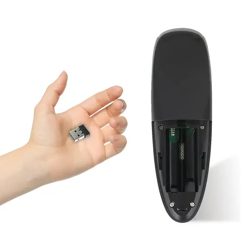 Пульт аеромиш AIR MOUSE G20, 2.4 ГГц, функція керування голосом, чорний - фото 4