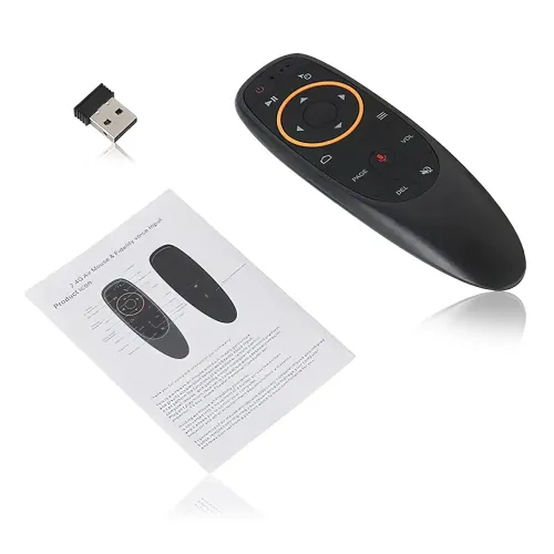 Пульт аеромиш AIR MOUSE G20, 2.4 ГГц, функція керування голосом, чорний - фото 5