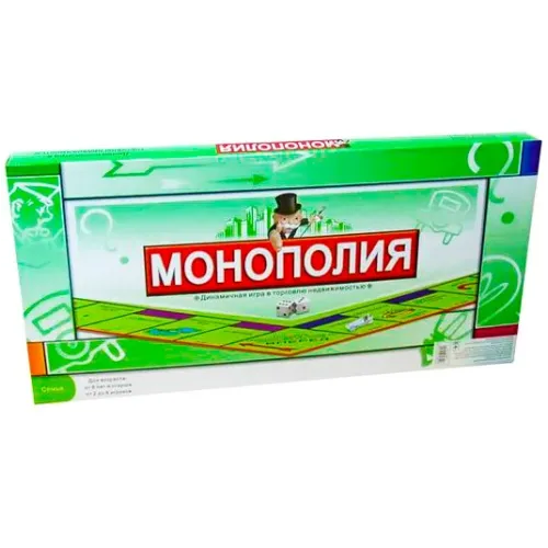 Настольная игра Монополия Monopoly динамическая игра в торговлю недвижимостью