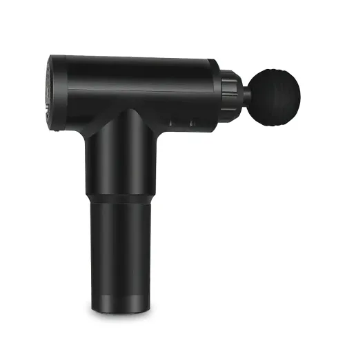 Масажер FASCIAL Pro, вібраційний, ударний, м'язовий, 4 насадки, 2400 мА/год - фото 2
