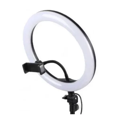 Светодиодная кольцевая лампа 20 см диаметр Pro Ring Fill Light, 3 режима, с пультом, без штатива - фото 5