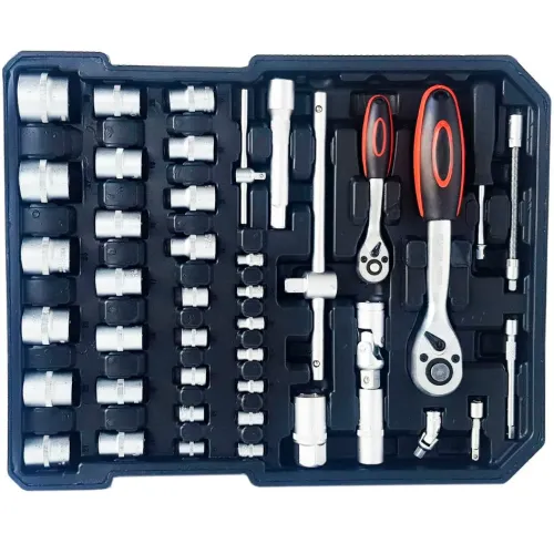 Большой набор инструментов 399 pcs  от Swiss Craft International PL-399ТLG, в чемодане, с колесами - фото 6