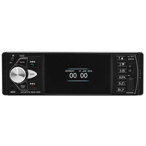 Автомобильная Bluetooth магнитола JSD D4022BT, с пультом на руль, 4,1 дюйма - фото 6