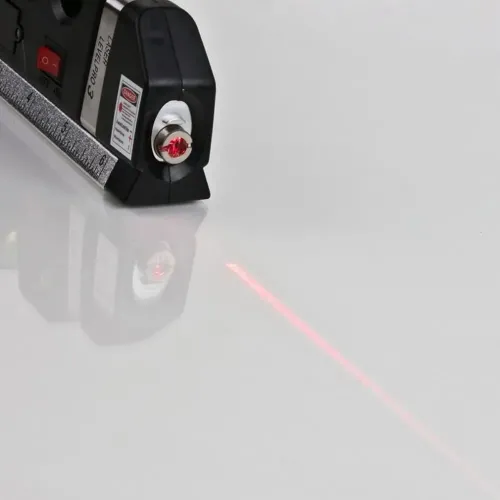 Лазерный уровень со встроенной рулеткой FIXIT Laser level pro 3, 2 плоскости, черный - фото 4