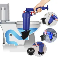 Пневматический вантуз, высокого давления Toilet dredge GUN BLUE Drain Jet