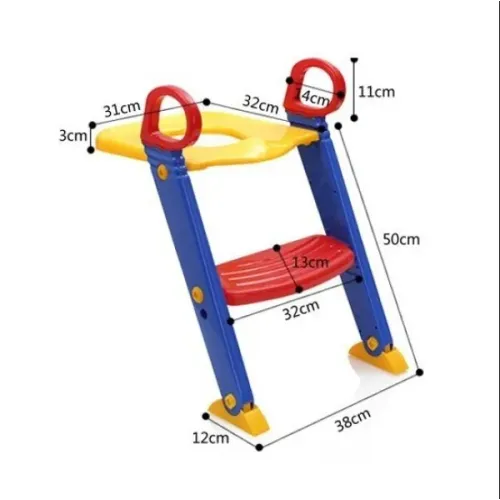 Детское сиденье на унитаз со ступенькой Keter Toilet Trainer, с ручками - фото 3
