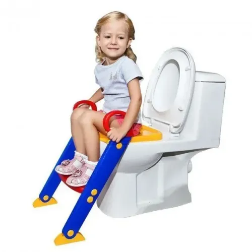 Детское сиденье на унитаз со ступенькой Keter Toilet Trainer, с ручками - фото 5