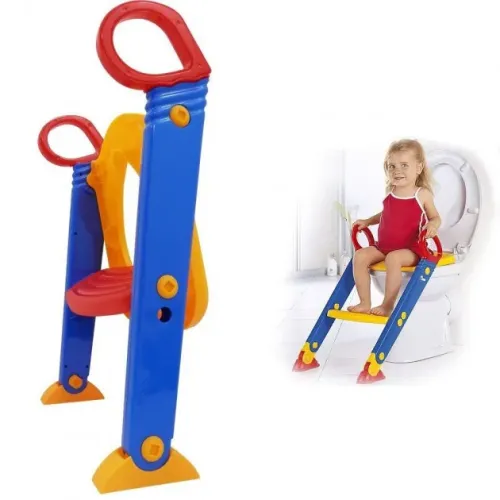 Детское сиденье на унитаз со ступенькой Keter Toilet Trainer, с ручками - фото 7