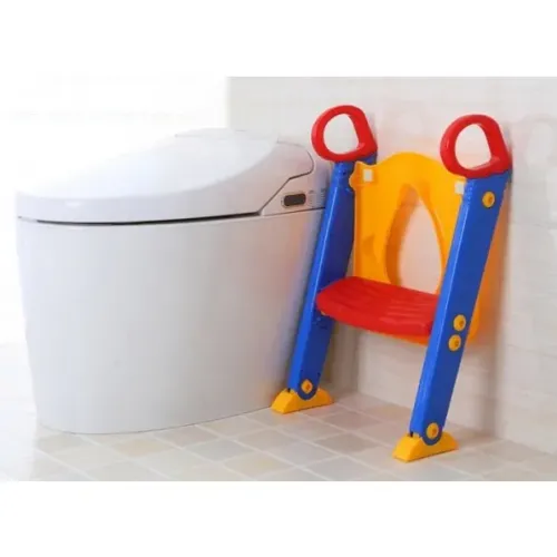 Детское сиденье на унитаз со ступенькой Keter Toilet Trainer, с ручками - фото 9