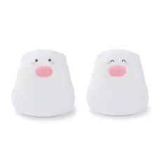 Ночник светильник MiniPig, RGB, 7 режимов цветов, силиконовый, на батарейках