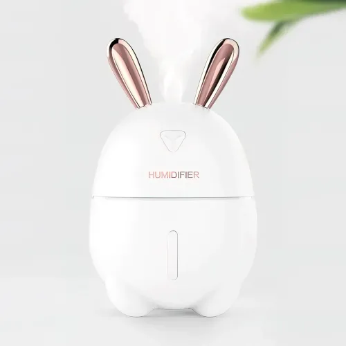 Увлажнитель воздуха Humidifiers Rabbit с ночником, 2 Вт, с резервуаром 300 мл,  питание от USB