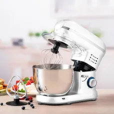 Кухонный комбайн с чашей 5 л DSP PRO KM-3007, 1200 Вт, белый