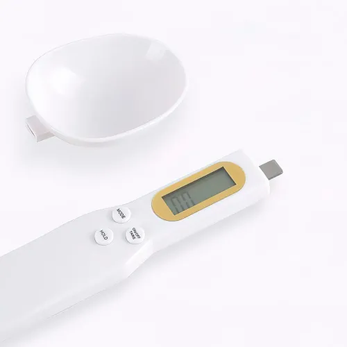 Электронная мерная ложка с весами 500 г Cooking Scale Pro, деление 0,1, белая - фото 7