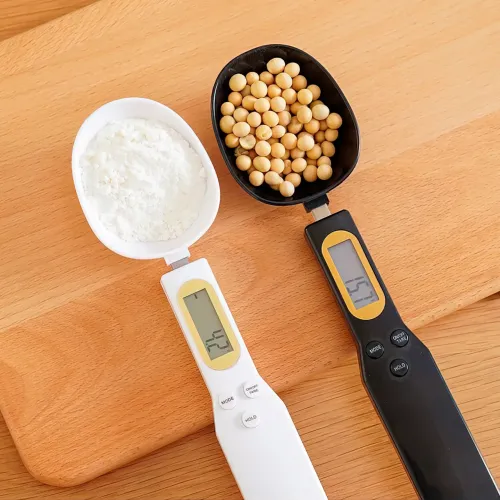 Электронная мерная ложка с весами 500 г Cooking Scale Pro, деление 0,1, белая - фото 3