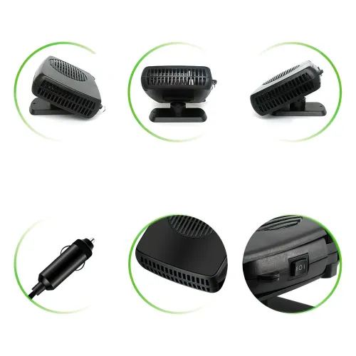 Автомобільний обігрівач Car Heater PRO SJ-006 на підставці, чорний - фото 8